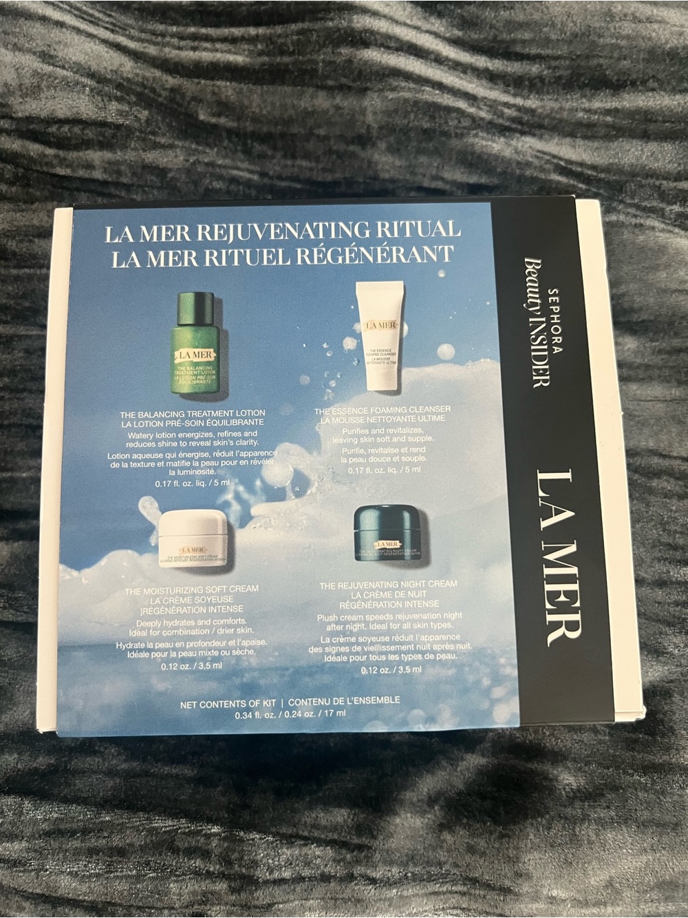 La Mer Skincare Sample Set